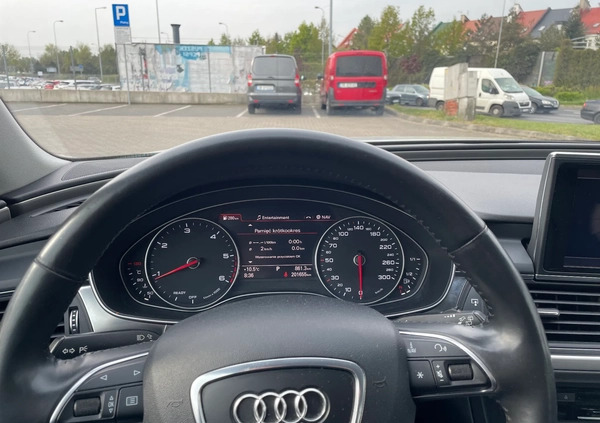 Audi A6 cena 93500 przebieg: 200000, rok produkcji 2018 z Wrocław małe 191